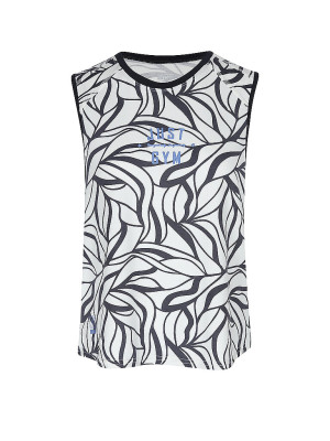Lpo Camiseta sin mangas Peggy para mujer azul   36