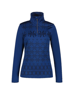 Luhta Camiseta interior con cremallera Ahjola para mujer azul   S