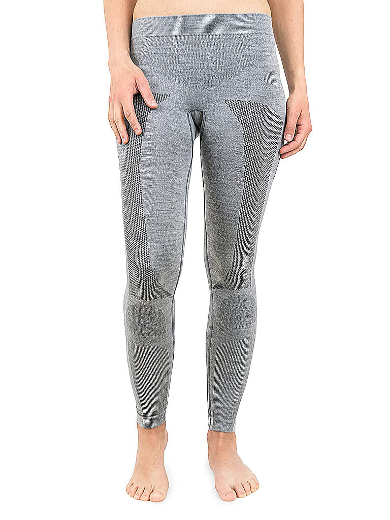 Merino & More Calzoncillos largos funcionales para mujer gris   XL