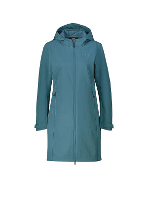 Meru Abrigo Softshell de Invierno para Mujer Touloluse con Capucha gasolina   34