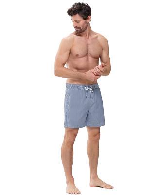 Mey Bañador de hombre azul oscuro   XXL