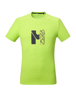 Millet Camiseta funcional de hombre Kamet Map verde   XL