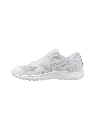 Mizuno Zapatillas de interior Stealth Star 3 para niños blanco   36 1/2