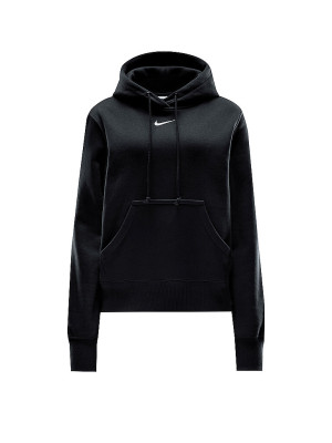 Nike Sudadera con capucha de fitness para mujer Sportswear Phoenix Fleece negro   S