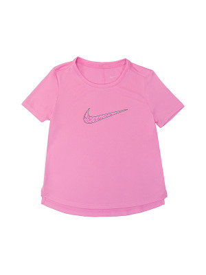Nike Camiseta de fitness Pro One para niña rosa   158-170