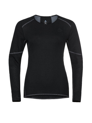 Odlo Camiseta funcional de mujer ACTIVE X-WARM ECO Base Layer negro   XS