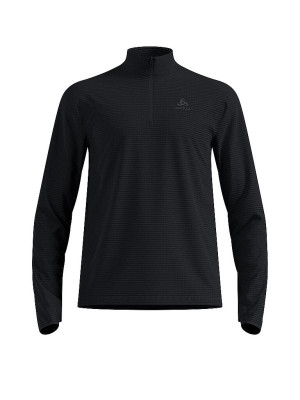 Odlo Camiseta de running térmica Essential para hombre negro   XXL