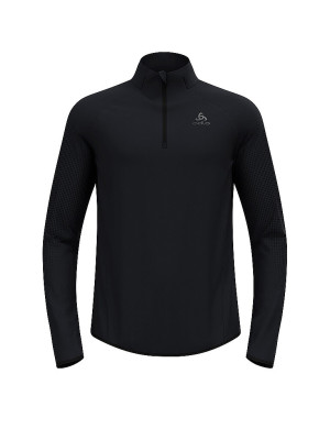 Odlo Camiseta interior con cremallera para mujer Zeroweight Warm negro   M