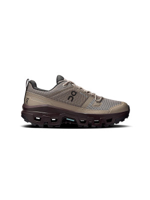On Zapatillas de senderismo para mujer Cloudrock Low WP marrón   43