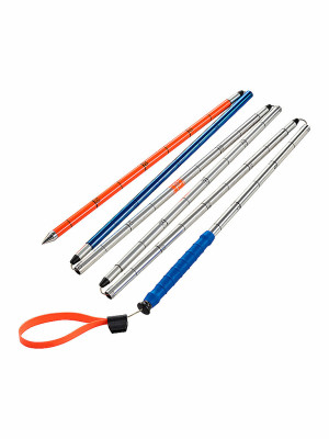 Ortovox Sonda de avalancha Probe Alu 240 PFA plata