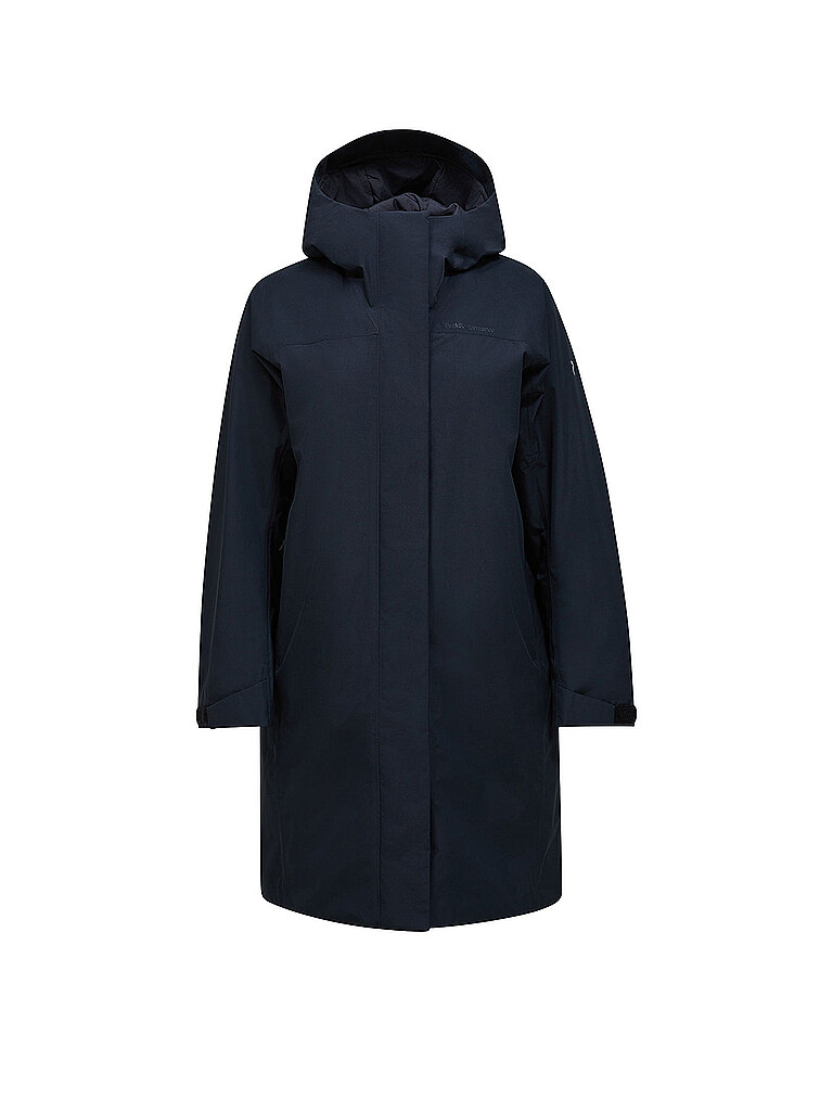 Peak Performance Parka Treeline HIPE® 2L Insulated para mujer negro   M