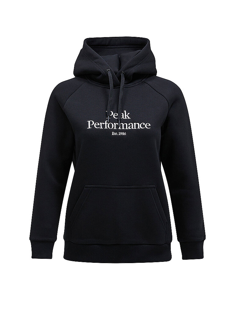Peak Performance Sudadera con capucha original para mujer negro   XS