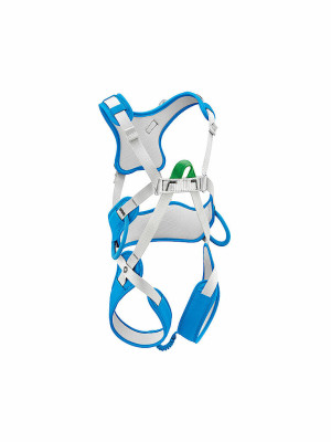 Petzl Arnés de escalada infantil Ouistiti azul
