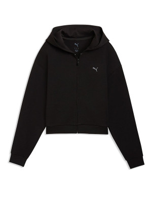 Puma Sudadera con capucha Cloudspun para mujer negro   XS