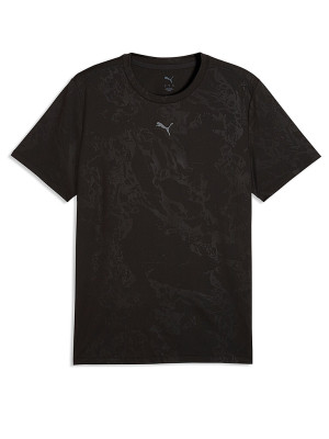 Puma Camiseta de fitness para hombre Cloudspun Embossed negro   S