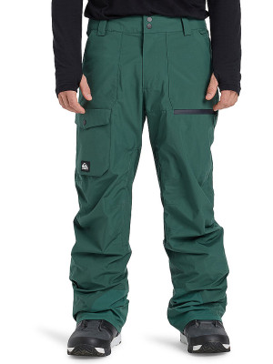 Quiksilver Pantalón de snowboard Utility PT para hombre verde   M