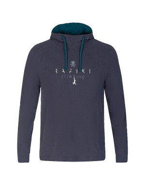 Rafiki Sudadera con capucha Traverse para hombre azul oscuro   S
