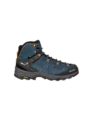 Salewa Botas de senderismo para hombre Alp Trainer 2 Mid GTX azul oscuro   42 1/2