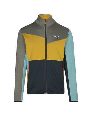Salewa Chaqueta de forro polar para hombre Puez Cammino Polarlite mostaza   L