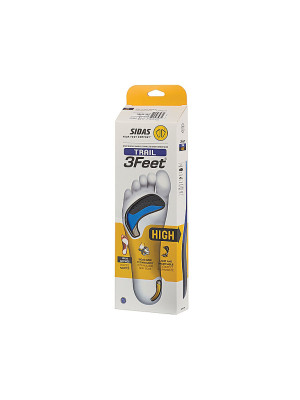 Sidas Plantillas para correr 3Feet Trail High azul   39-41