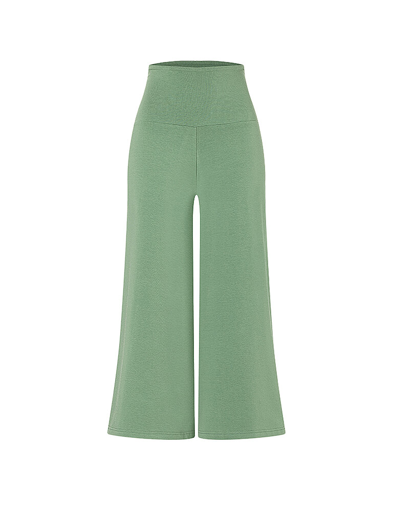 Spirit Of Om Pantalón de yoga culotte Devi para mujer verde   M