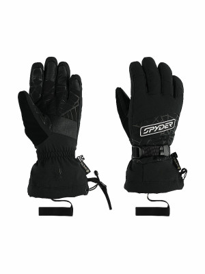 Spyder Guantes de esquí para hombre Overweb GTX negro   XL