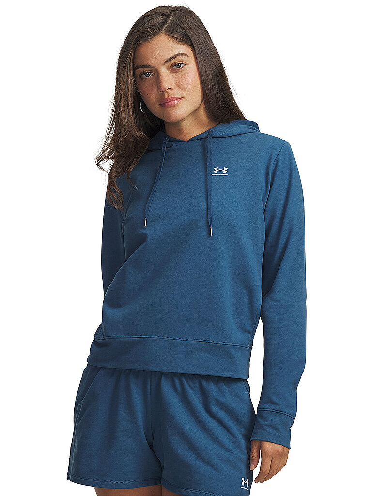 Under Armour Sudadera con capucha para mujer UA Sport Terry gasolina   XS