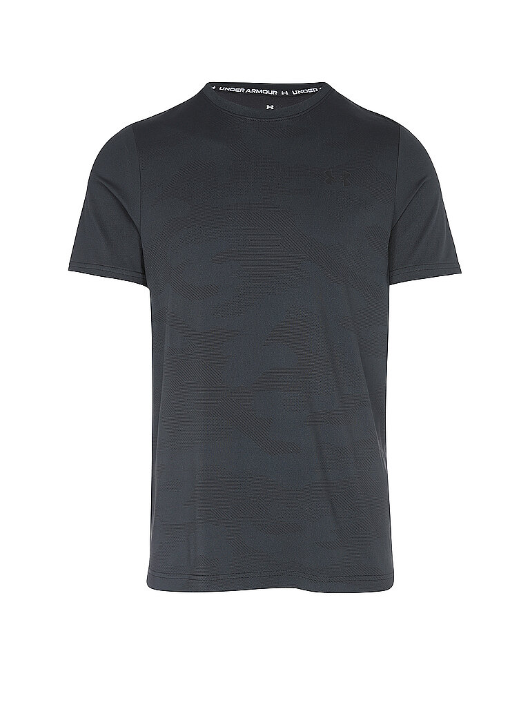 Under Armour Camiseta de fitness para hombre UA Vanish Elite Seamless Camo negro   XXL