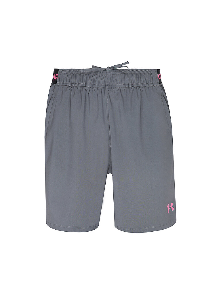 Under Armour Pantalón corto de fitness para hombre UA Vanish tejido DC gris   S
