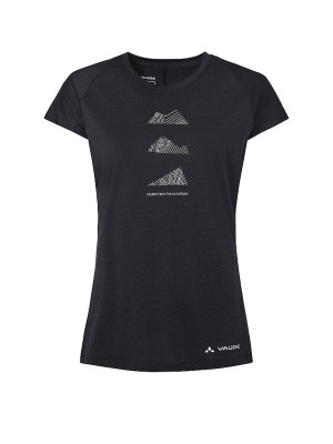 Vaude Camiseta funcional de mujer Tekoa Wool negro   36