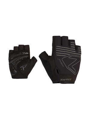 Ziener Guantes de ciclismo para hombre Canso negro   10