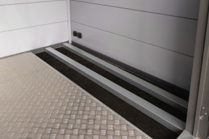 Telluria Fußboden 5436+ für Gerätehaus aluminium