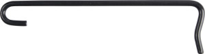 Floraworld Gabionen-Abstandshalter Zaunpfosten 16 cm anthrazit 15er Set