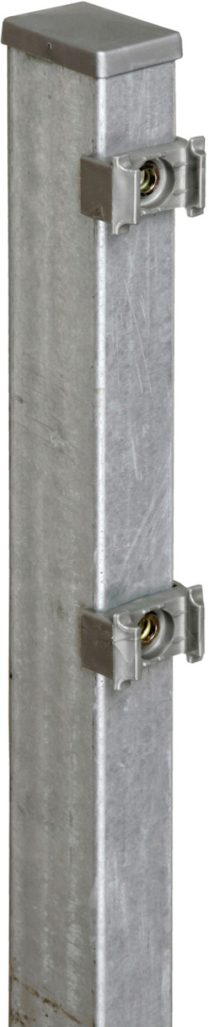 Floraworld Zaunpfosten Comfort 200 x 6 x 4 cm feuerverzinkt