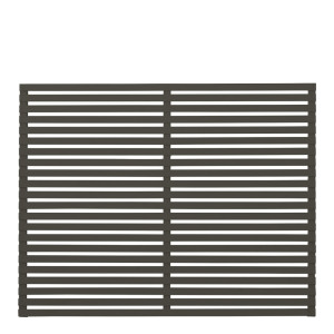 Plus Zaun Harmoni 180 x 140 cm umbragrau fungizidbehandelt