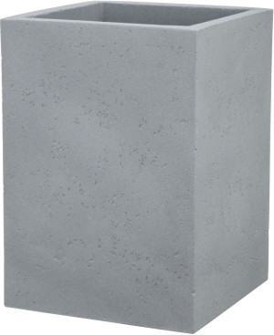 Scheurich Pflanzgefäß C-Cube 38 x 38 x 54 cm granit grau