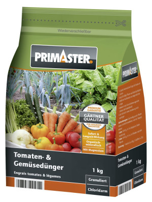 Primaster Gartendünger Tomate und Gemüse 1 kg