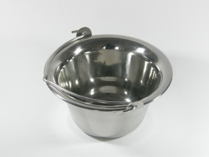 Su-Deco Servierkessel 0,8 Liter Edelstahl silber