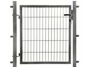 Floraworld Gartentor Comfort inkl. 2 Pfosten 120 x 100 cm feuerverzinkt