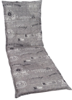 GO-DE Liegenauflage 190 x 60 x 6 cm grau