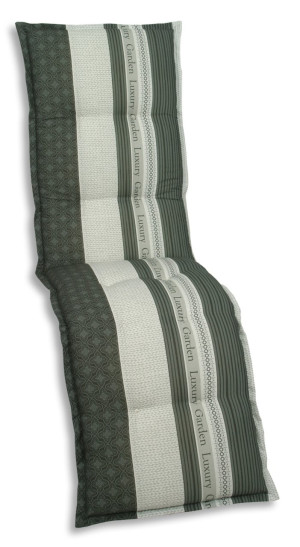 GO-DE Relax-Auflage 170 x 50 x 8 cm, grau, anthrazit