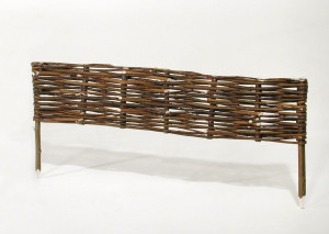 Weitere Beeteinfassung Weide 120 x 20cm