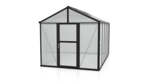 Vitavia Gewächshaus-Set Zeus 10000 HKP 16 mm schwarz 266 x 398 cm