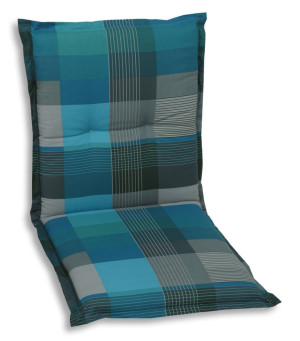 GO-DE Niederlehner-Auflage Classic 100 x 50 x 7 cm, ocean-schwarz