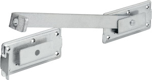 Vormann Doppeltorüberwürfe verzinkt 340/180 x 30/70 mm