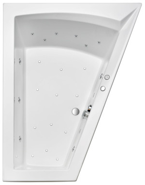Ottofond Whirlpool Galia II Mod. A 175 x 135 cm, weiß Kombisystem