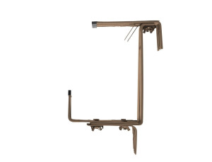 TrendLine Blumenkastenhalter braun 3-fach verstellbar