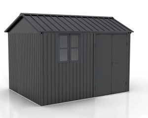 Weitere Gerätehaus Aluminium Garden Shed 291 x 231 cm