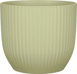 Scheurich Blumentopf Kunststoff Ø 17,6 x 15,4 cm gentle green
