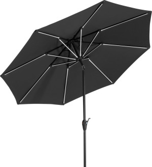 Schneider Schirme Schneider Sonnenschirm Blacklight anthrazit Ø 270 cm
